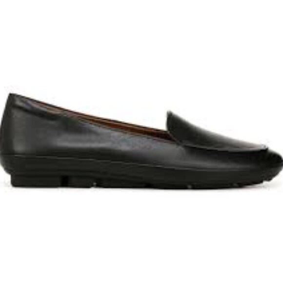 Naturalizer® Bashful Slip-On Leather Loafers in Black Leather - Picture 13 of 15